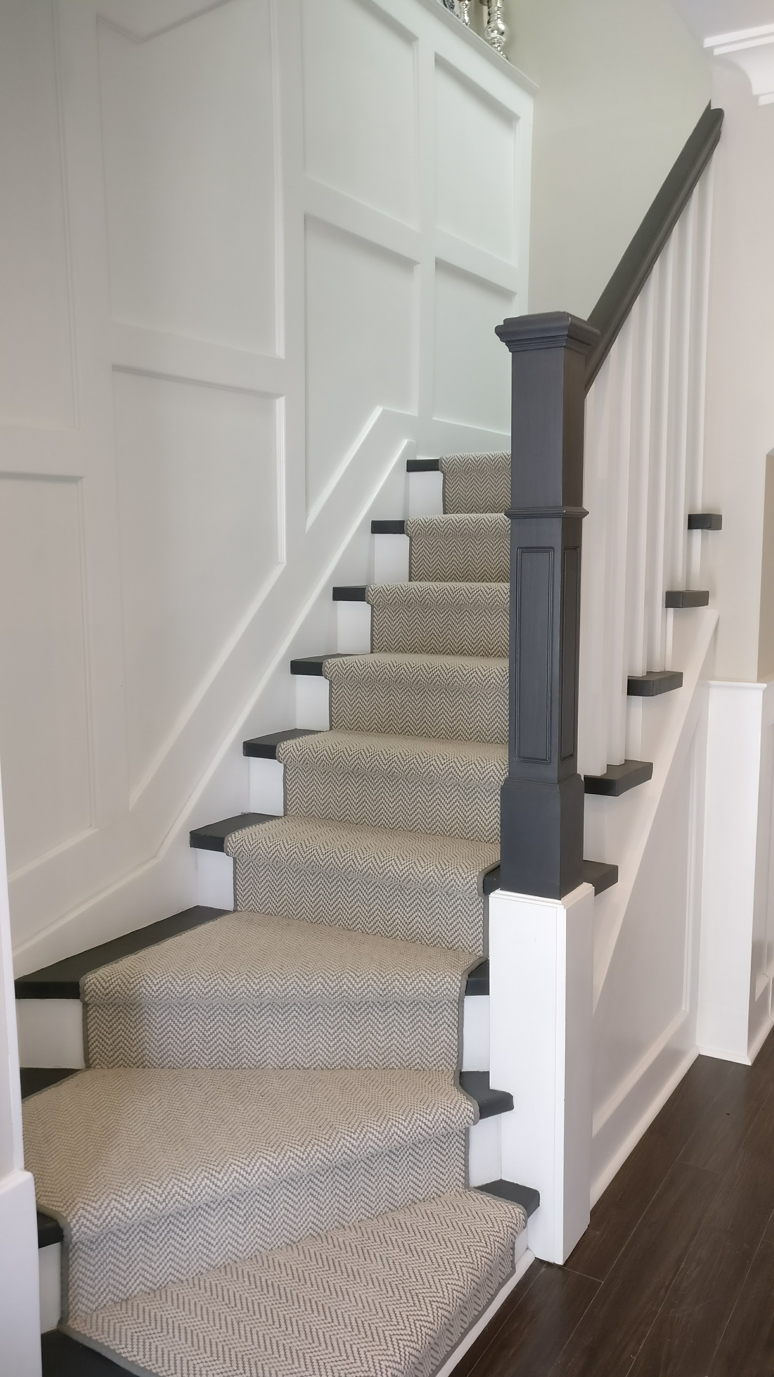 Refinish Stairs | Install new Handrail |Love Your Stairs